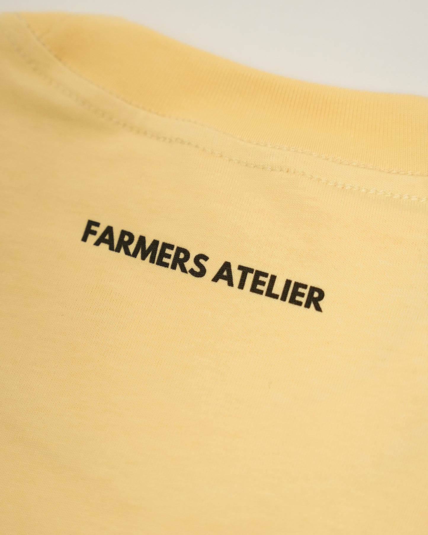 Atelier Basic Tee | Butter yellow
