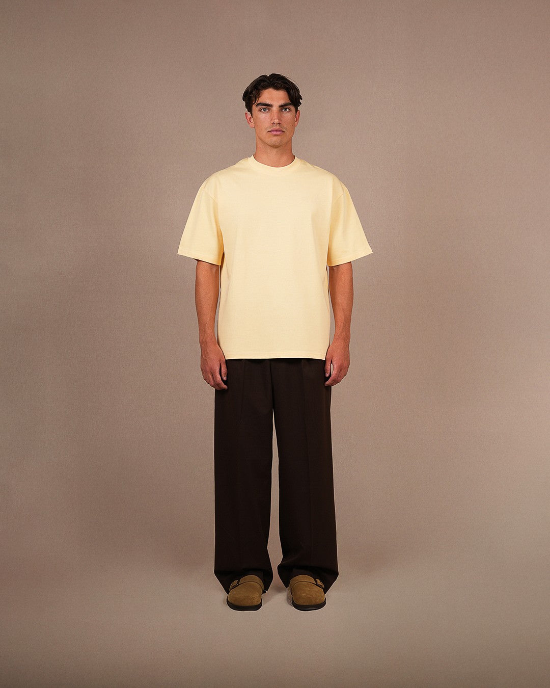 The blank tee | Butter Yellow