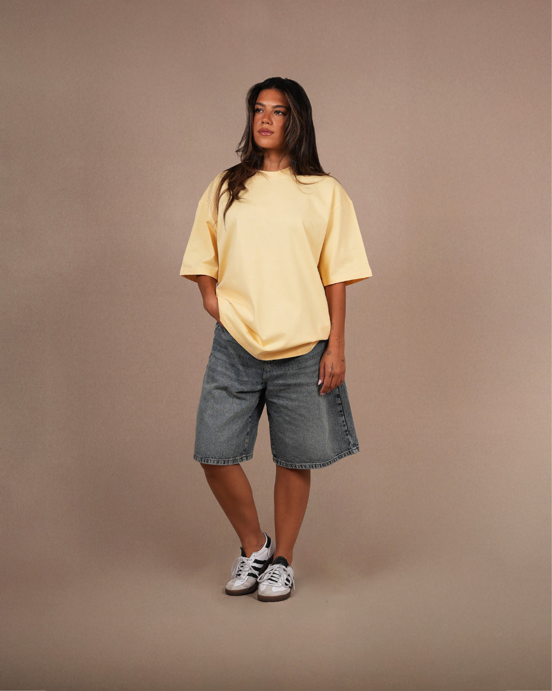 The blank tee | Butter Yellow