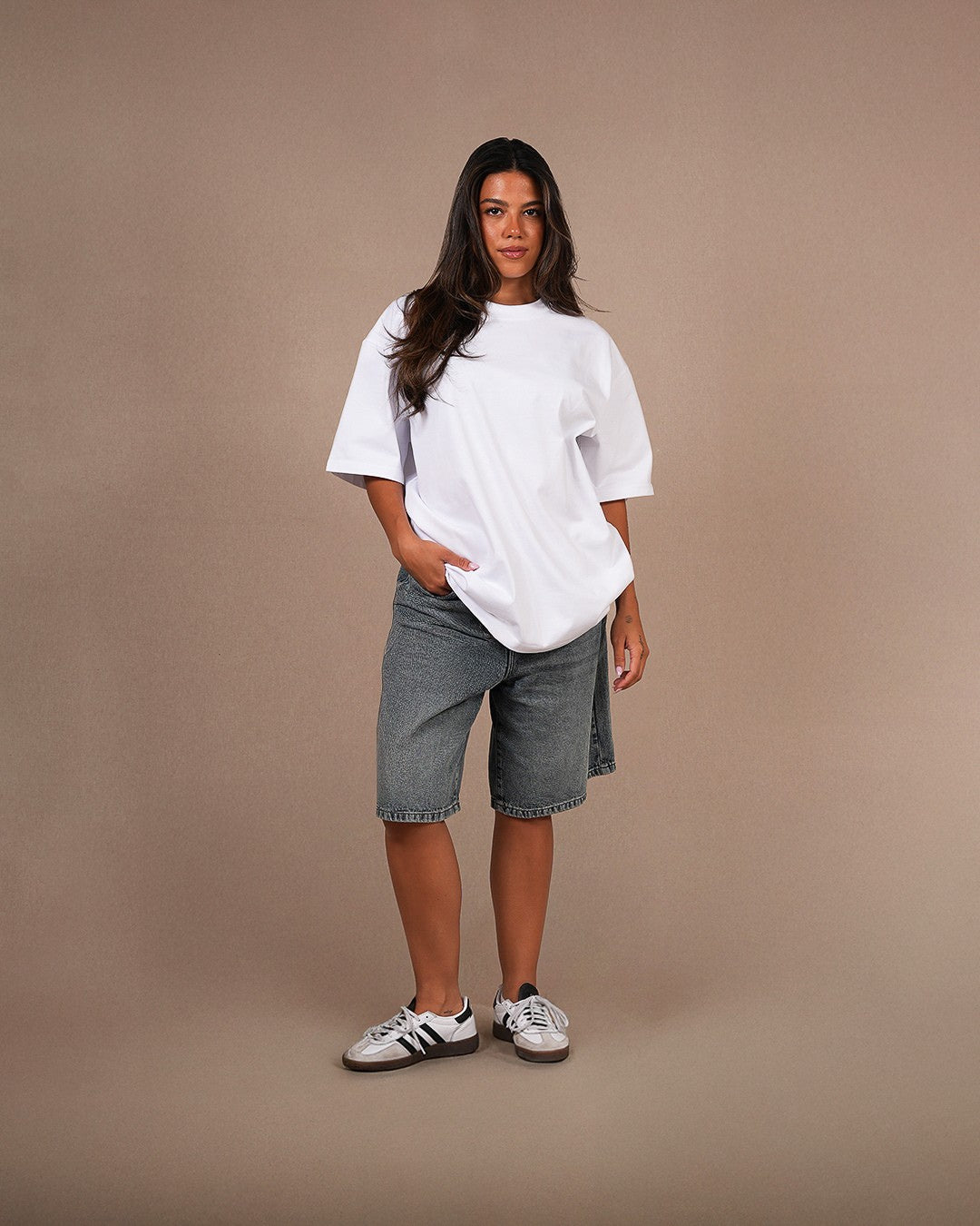The blank tee | White