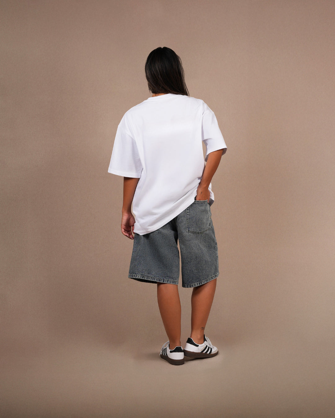 The blank tee | White