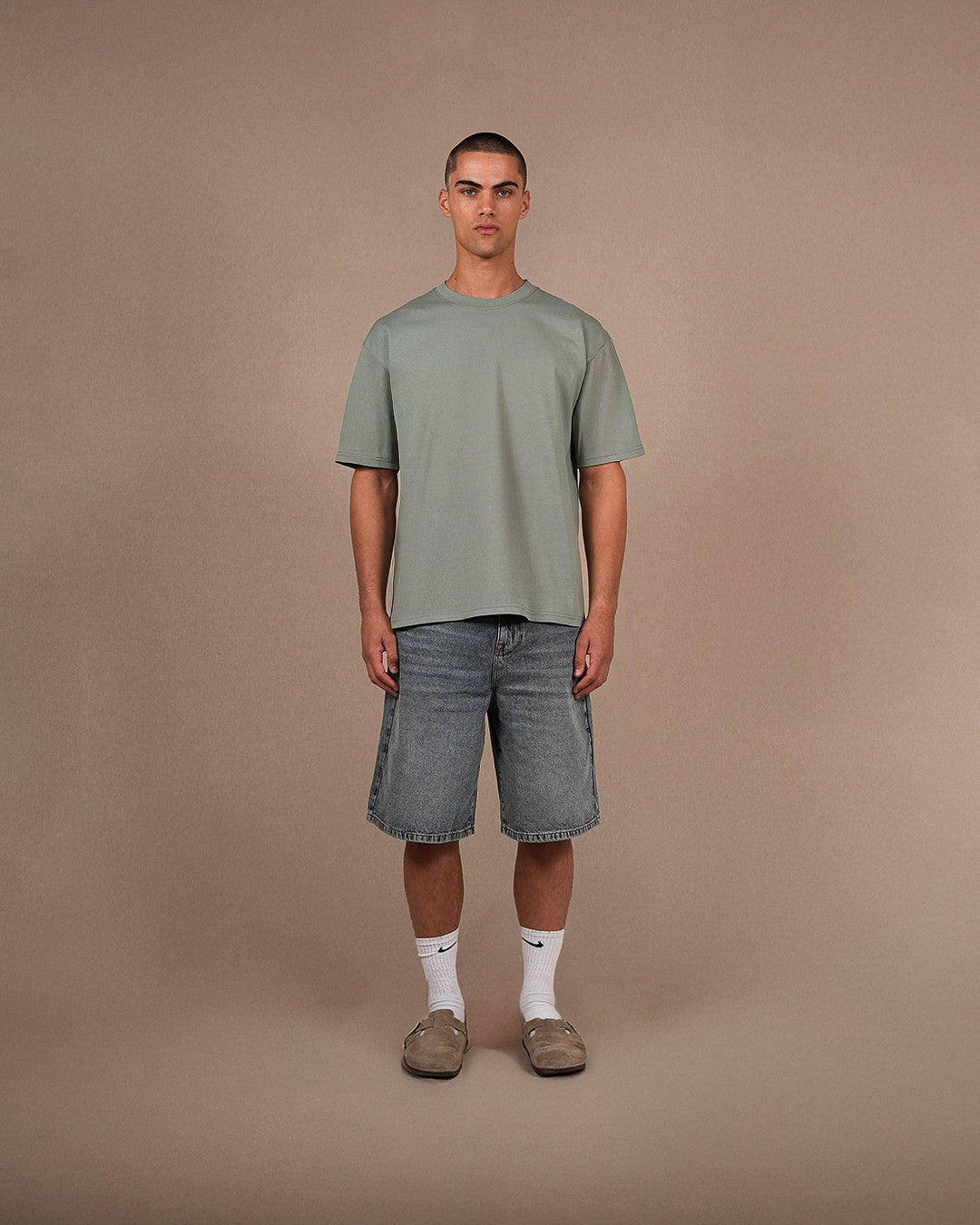 Signature tee | Sage Green