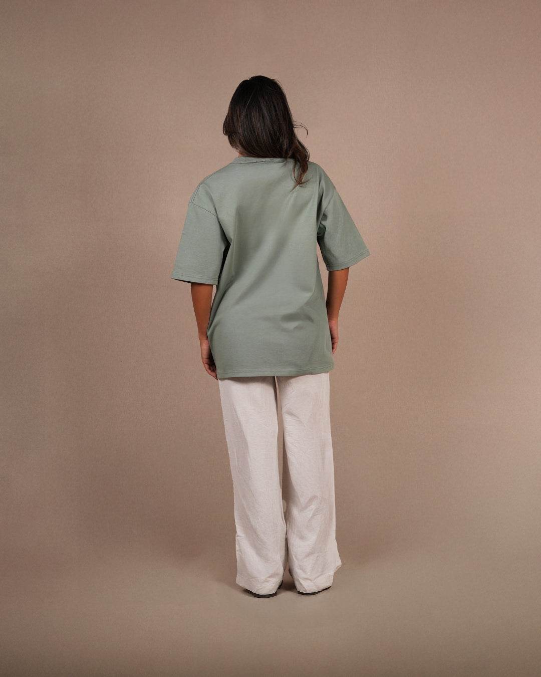 Signature tee | Sage Green
