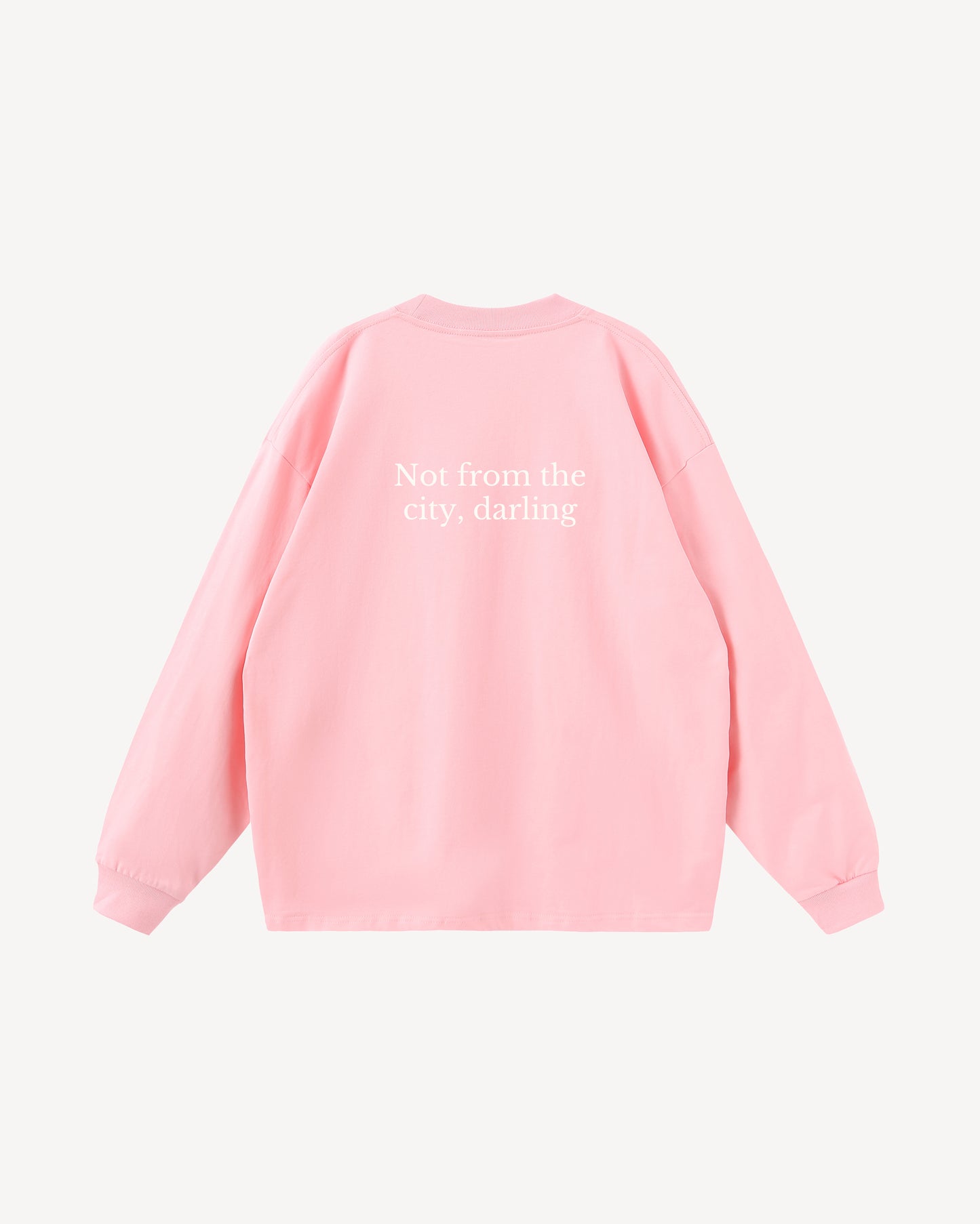 Not from the city long sleeve | Pink