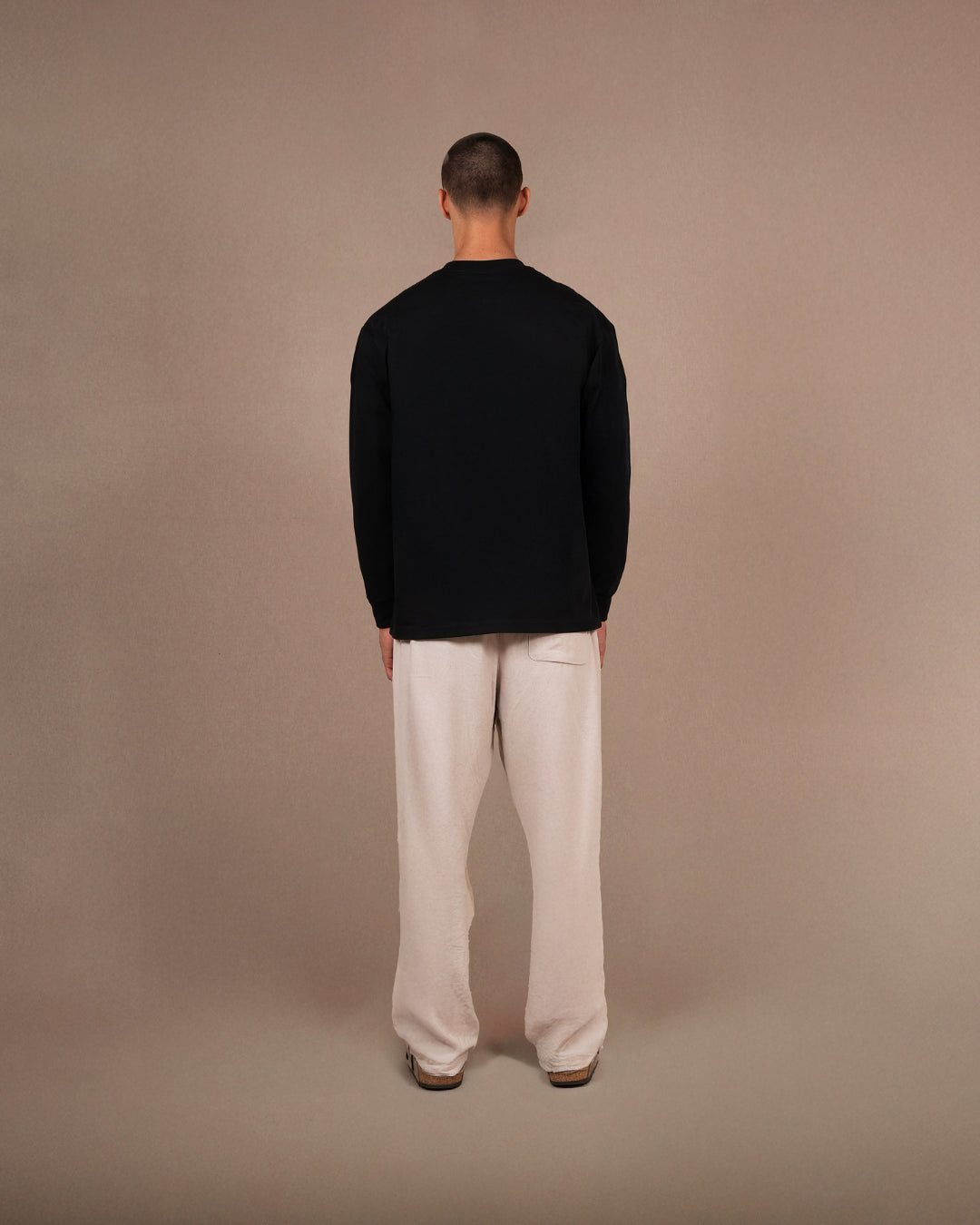 The blank long sleeve | Black