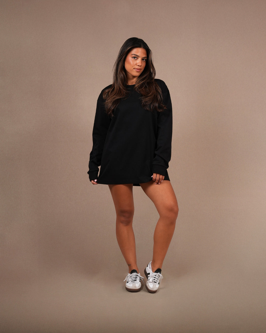 The blank long sleeve | Black