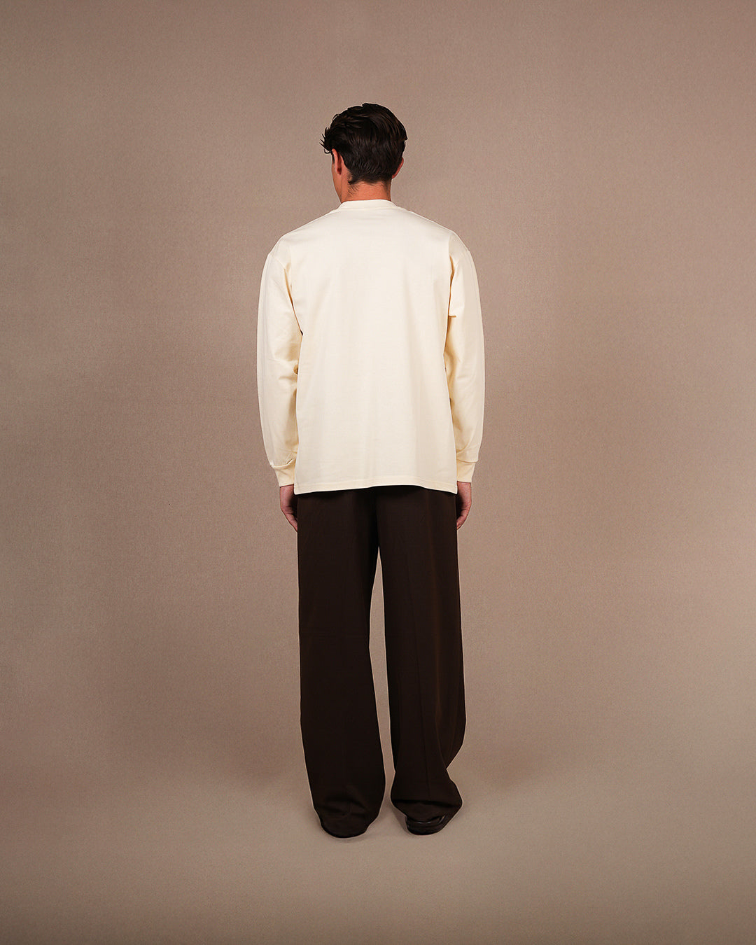 The blank long sleeve | Yellow