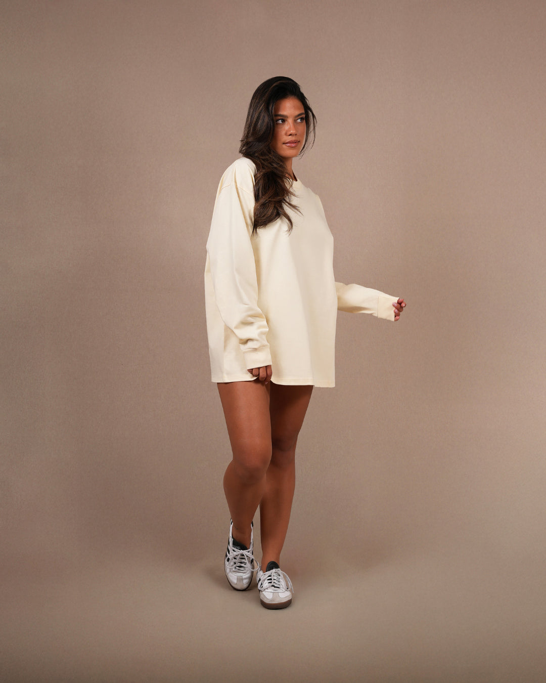 The blank long sleeve | Yellow