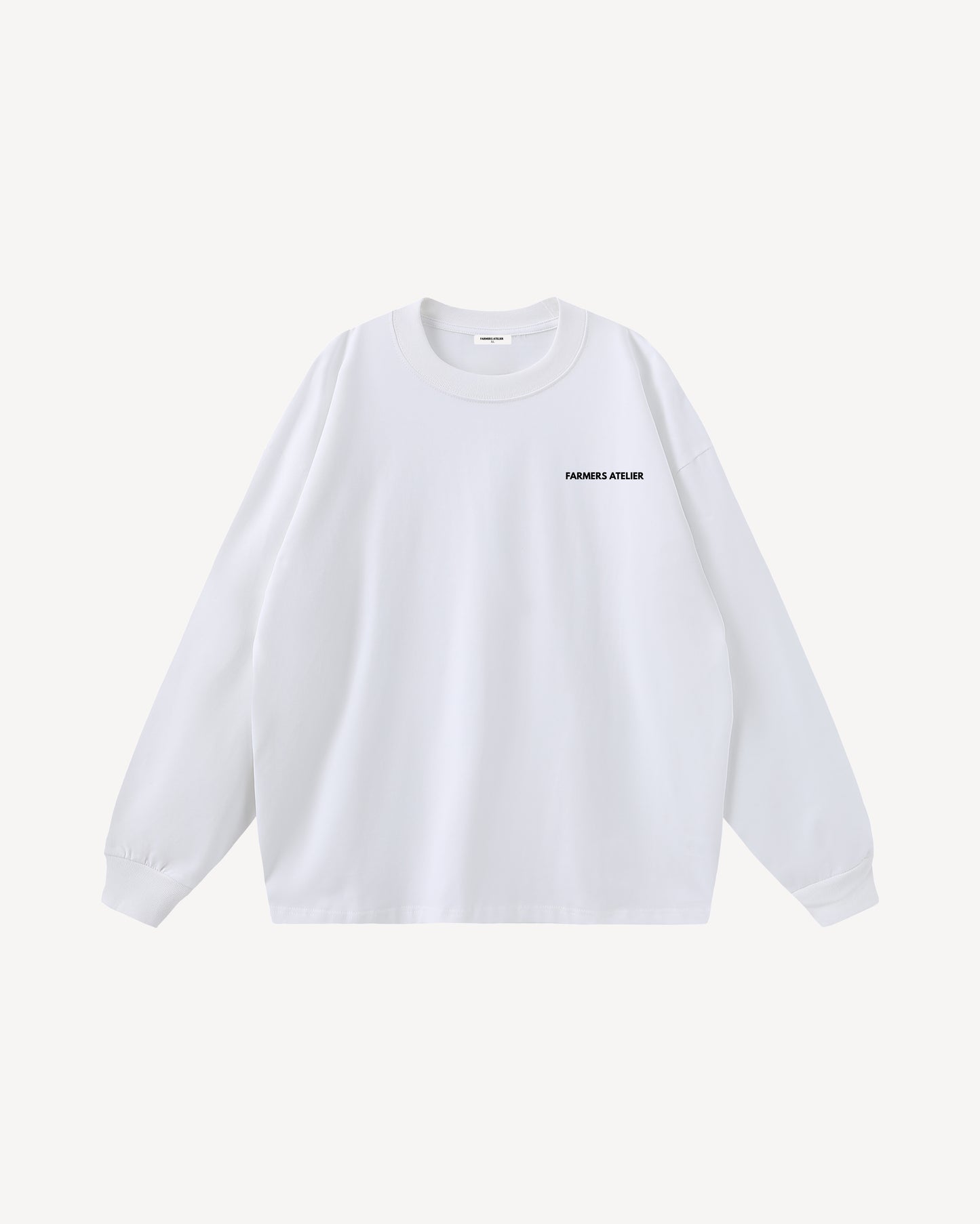 Signature long sleeve | White