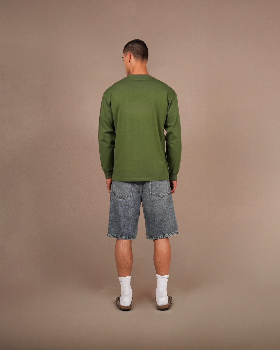 The blank long sleeve | Green