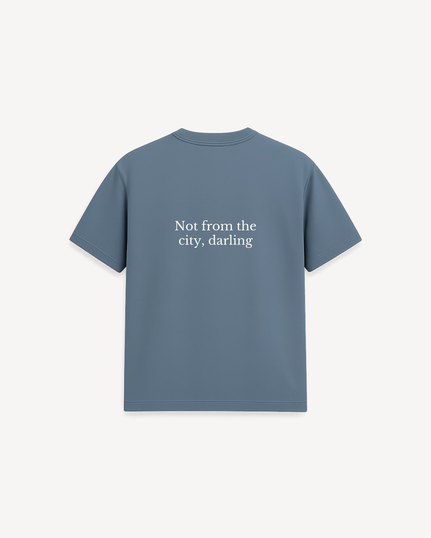 Not From The City Tee | Blue