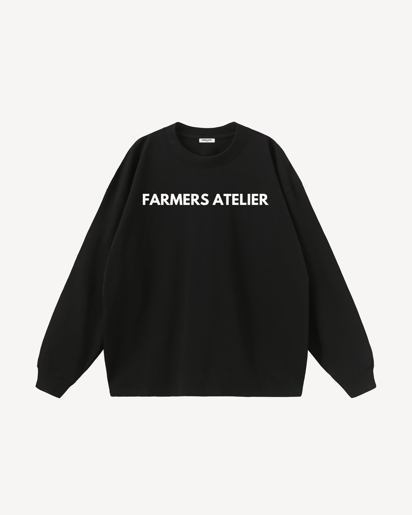 Farm front long sleeve | Black