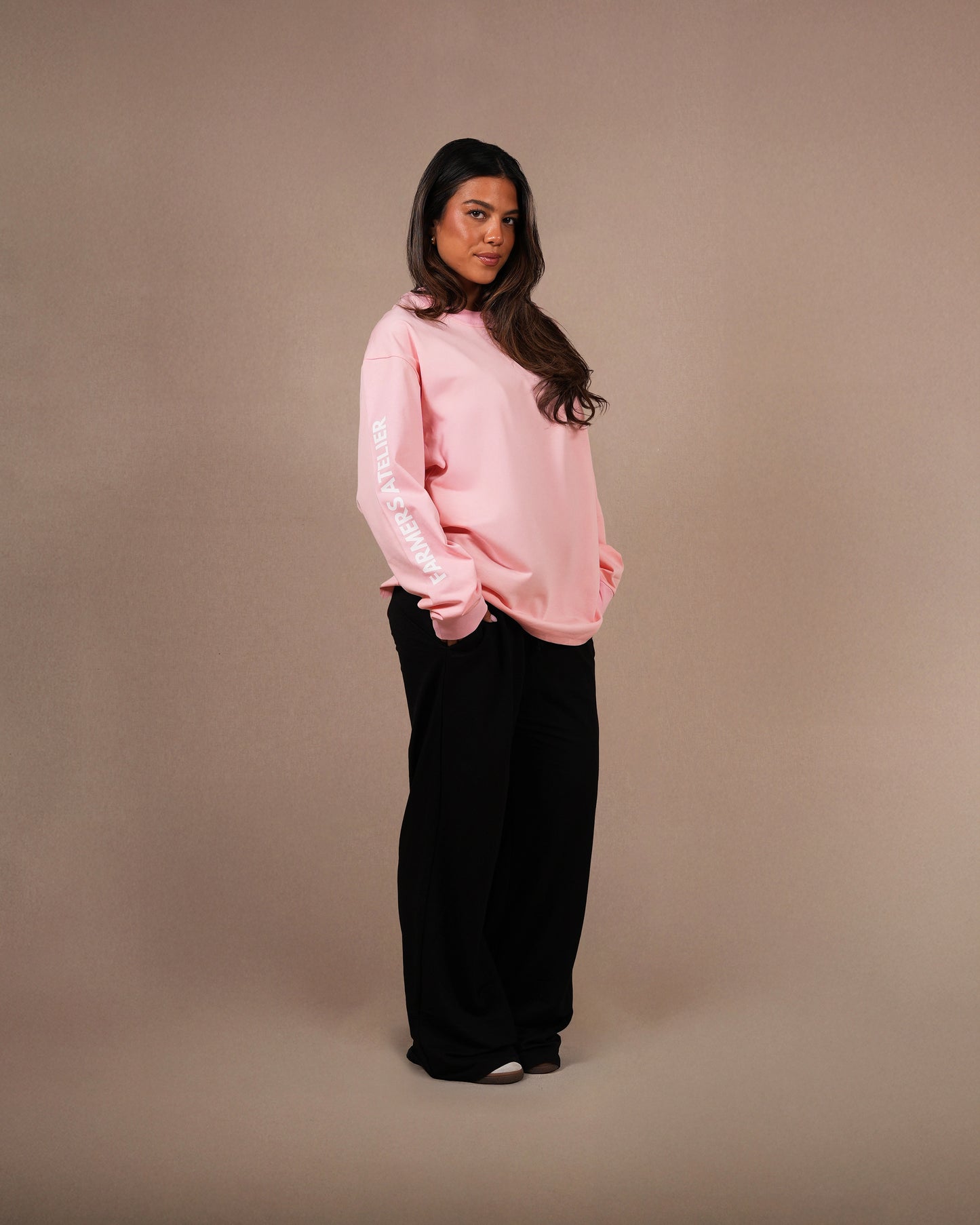 Hayline long sleeve | Pink
