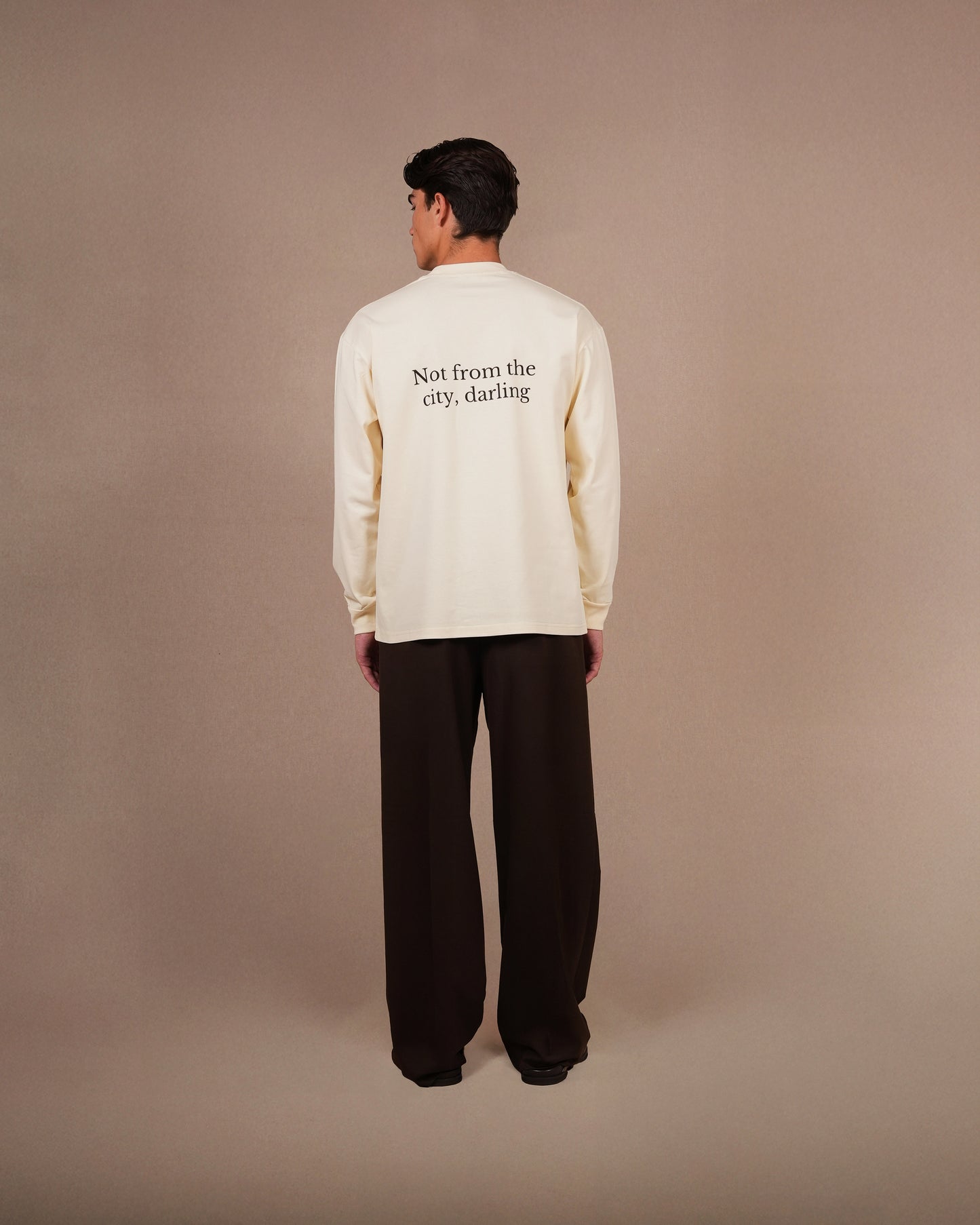 Not from the city long sleeve | Butter Yellow