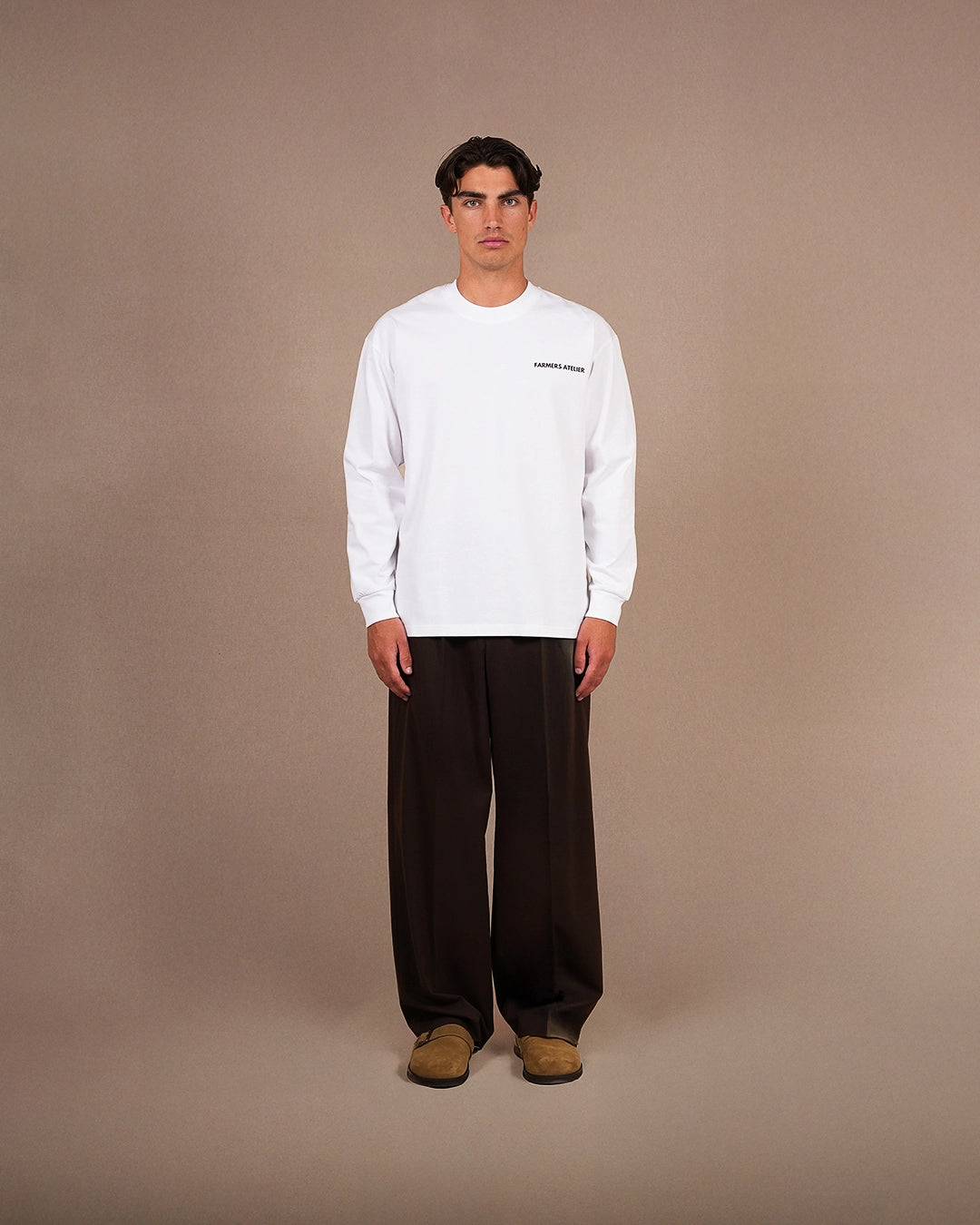 Signature long sleeve | White