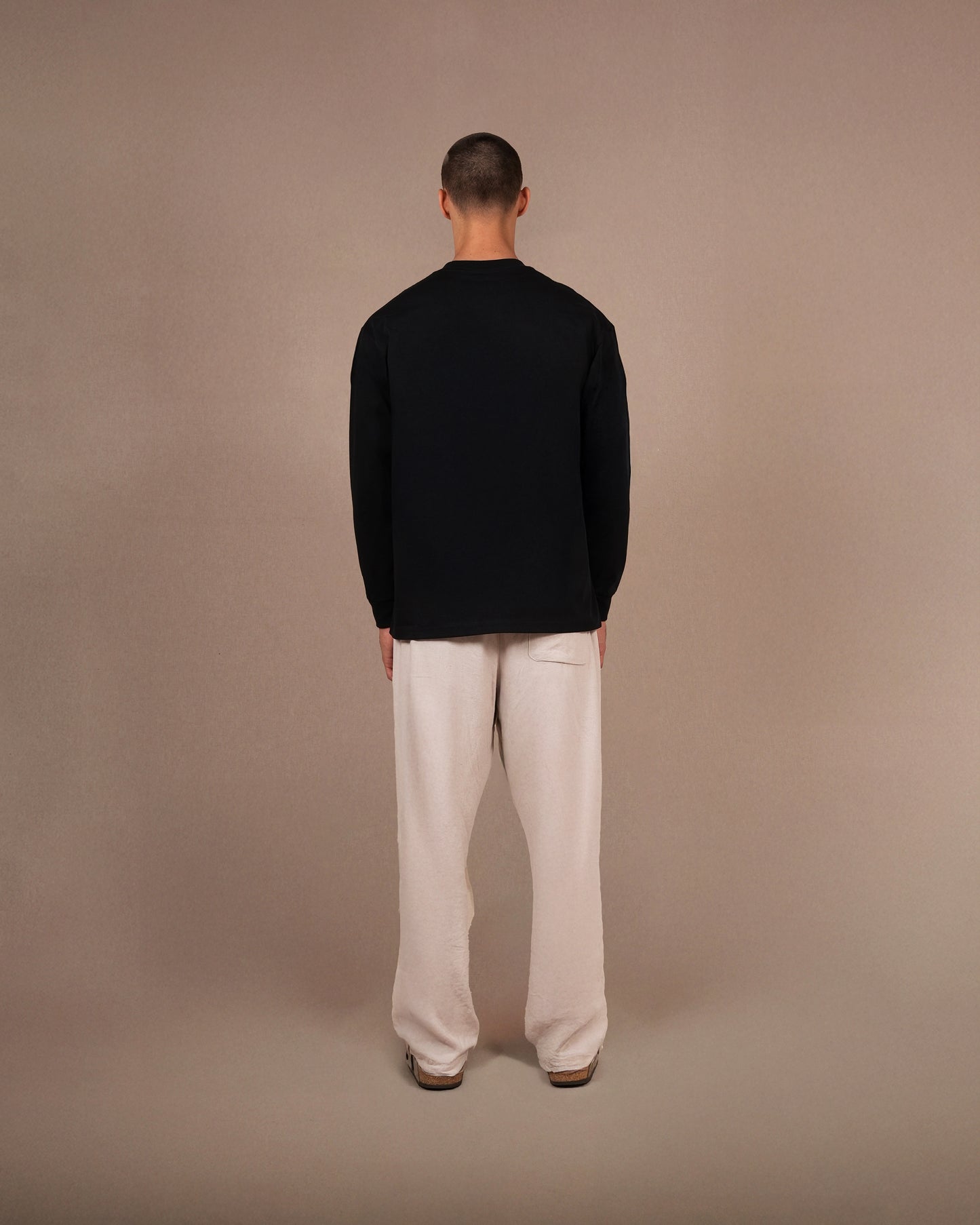 Farm front long sleeve | Black