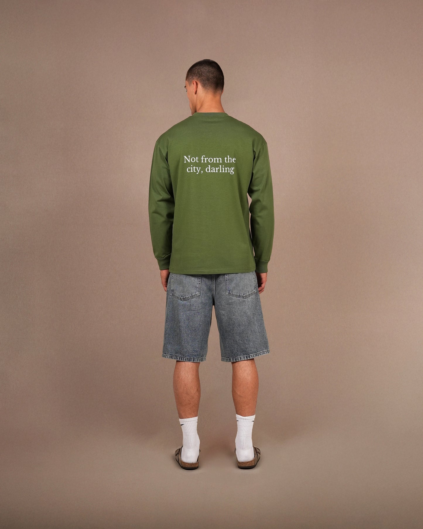 Not from the city long sleeve | Green
