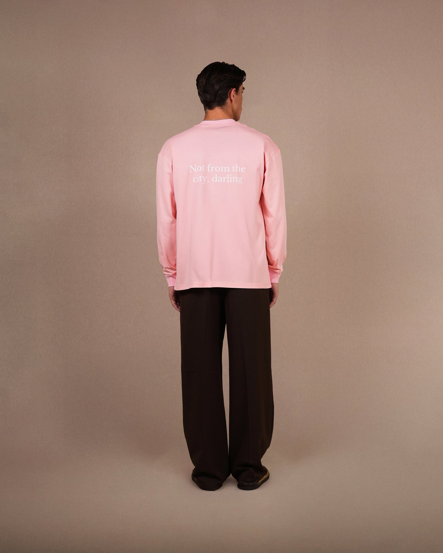 Not from the city long sleeve | Pink