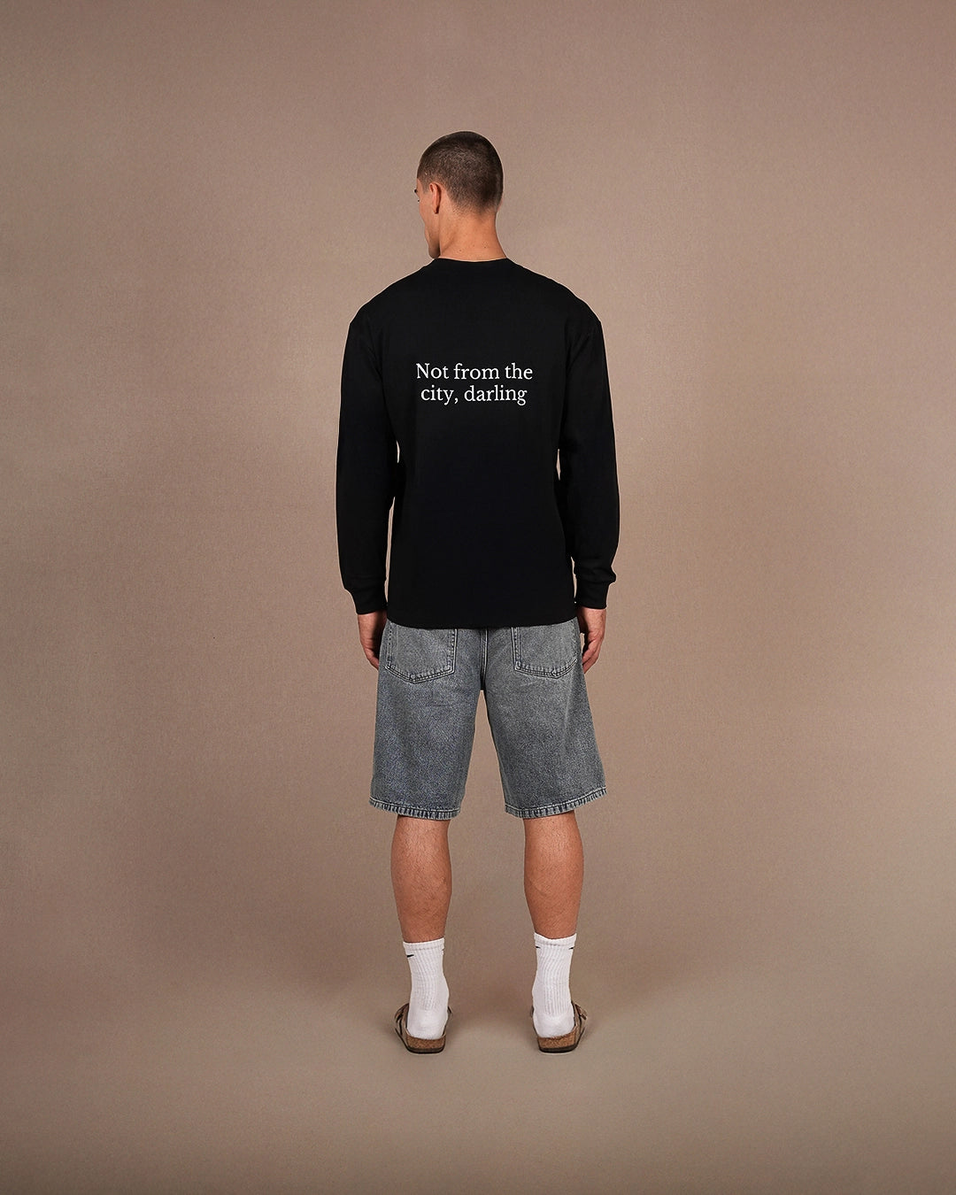 Not from the city long sleeve | Black