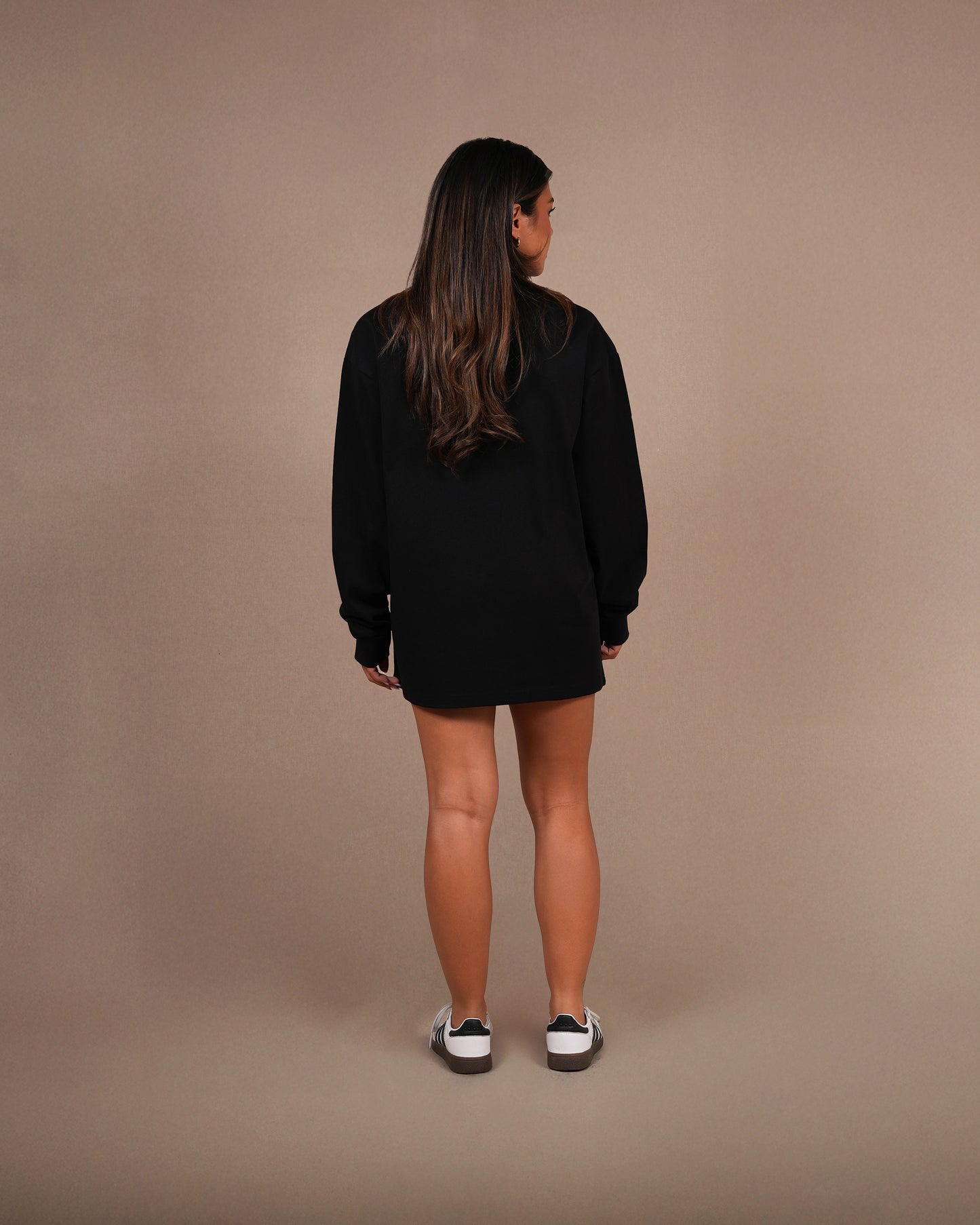 Farm front long sleeve | Black
