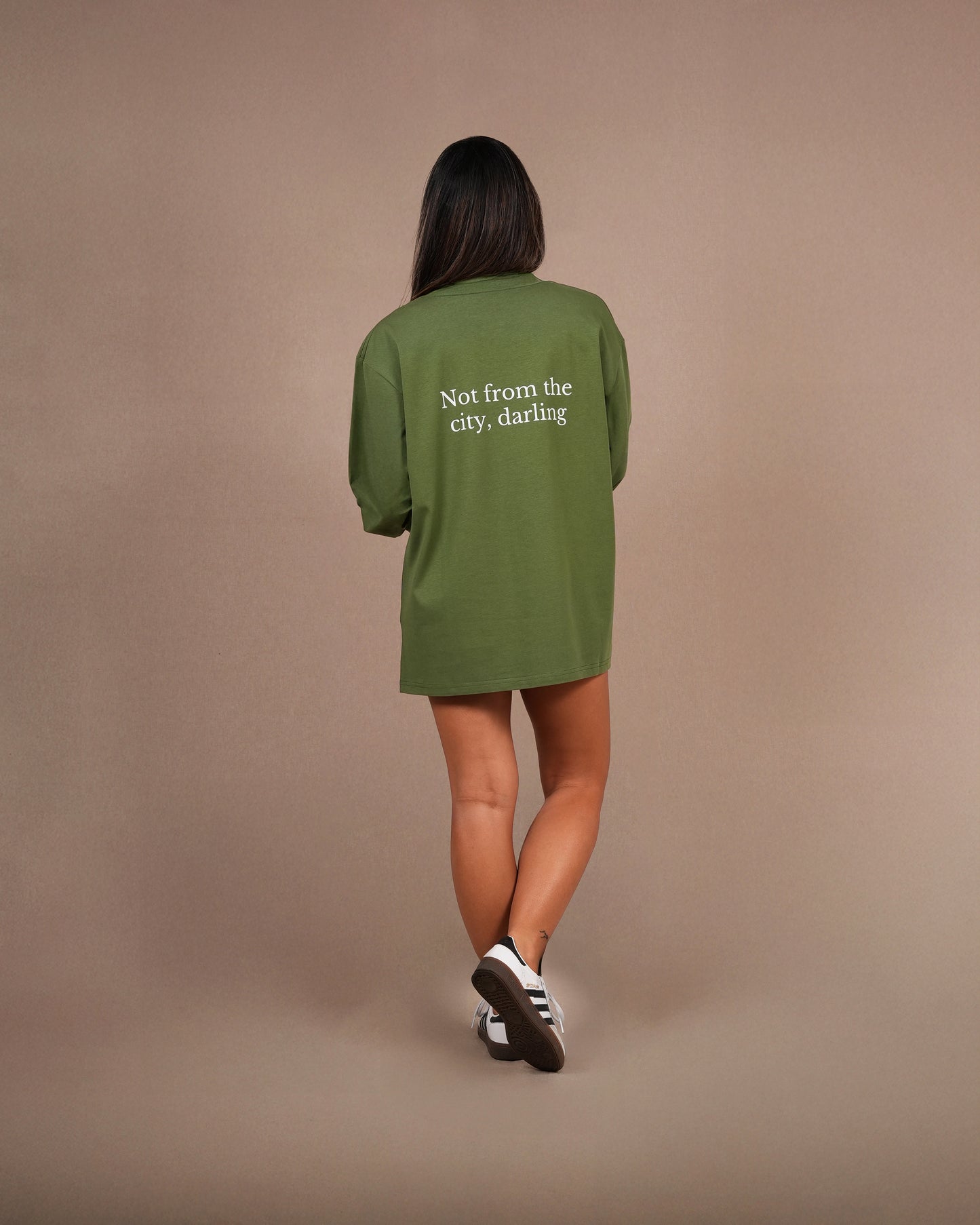 Not from the city long sleeve | Green