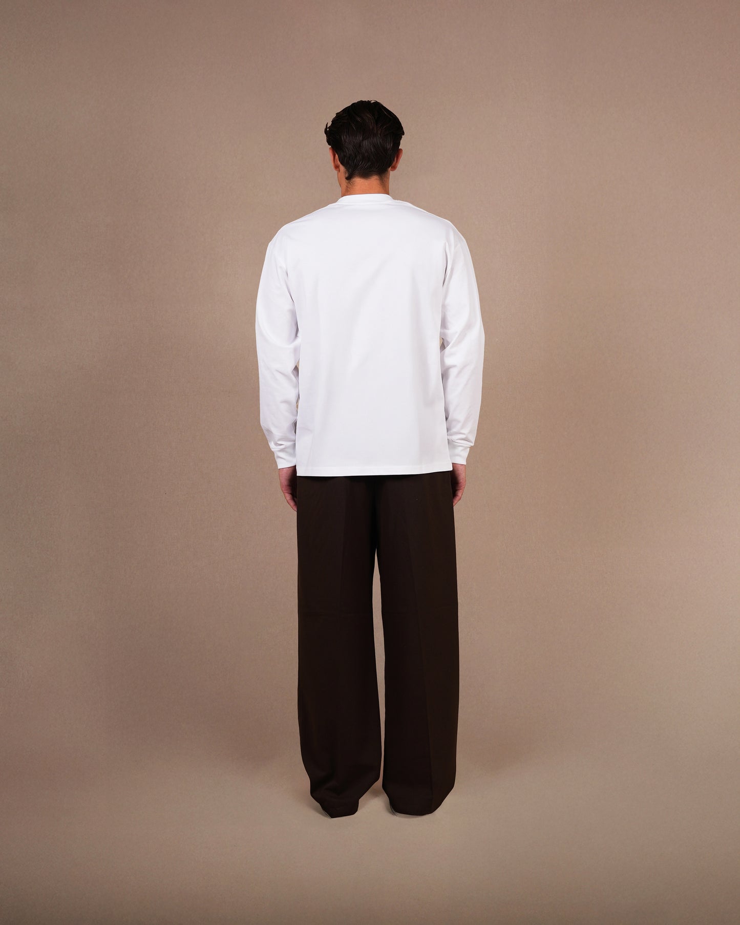 Signature long sleeve | White