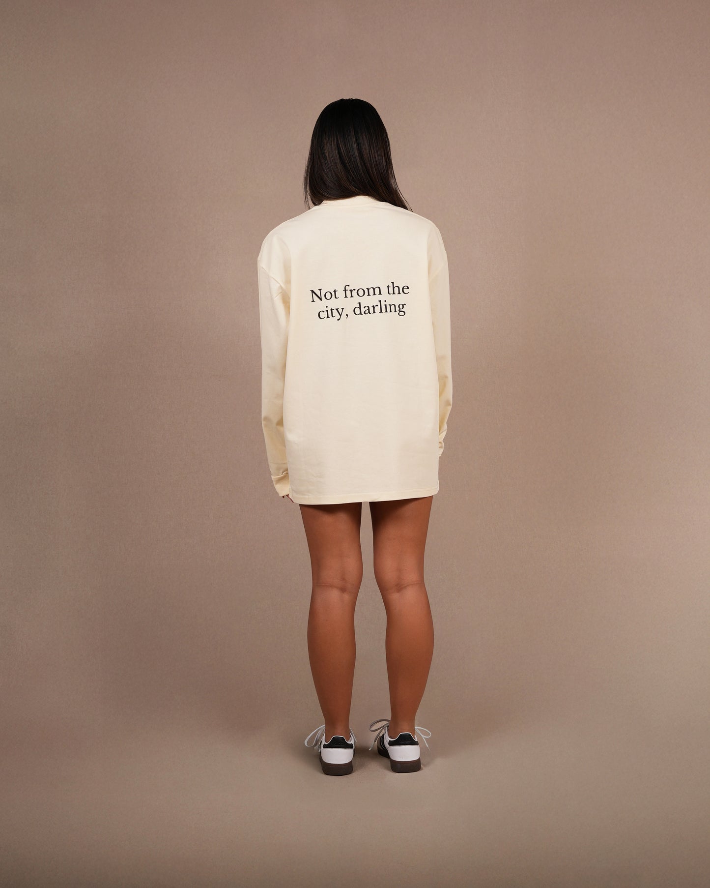 Not from the city long sleeve | Butter Yellow