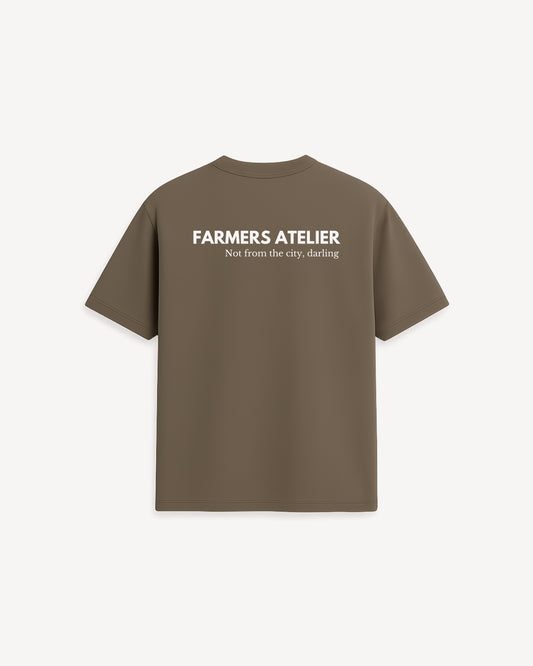 City tee | Mocha Brown