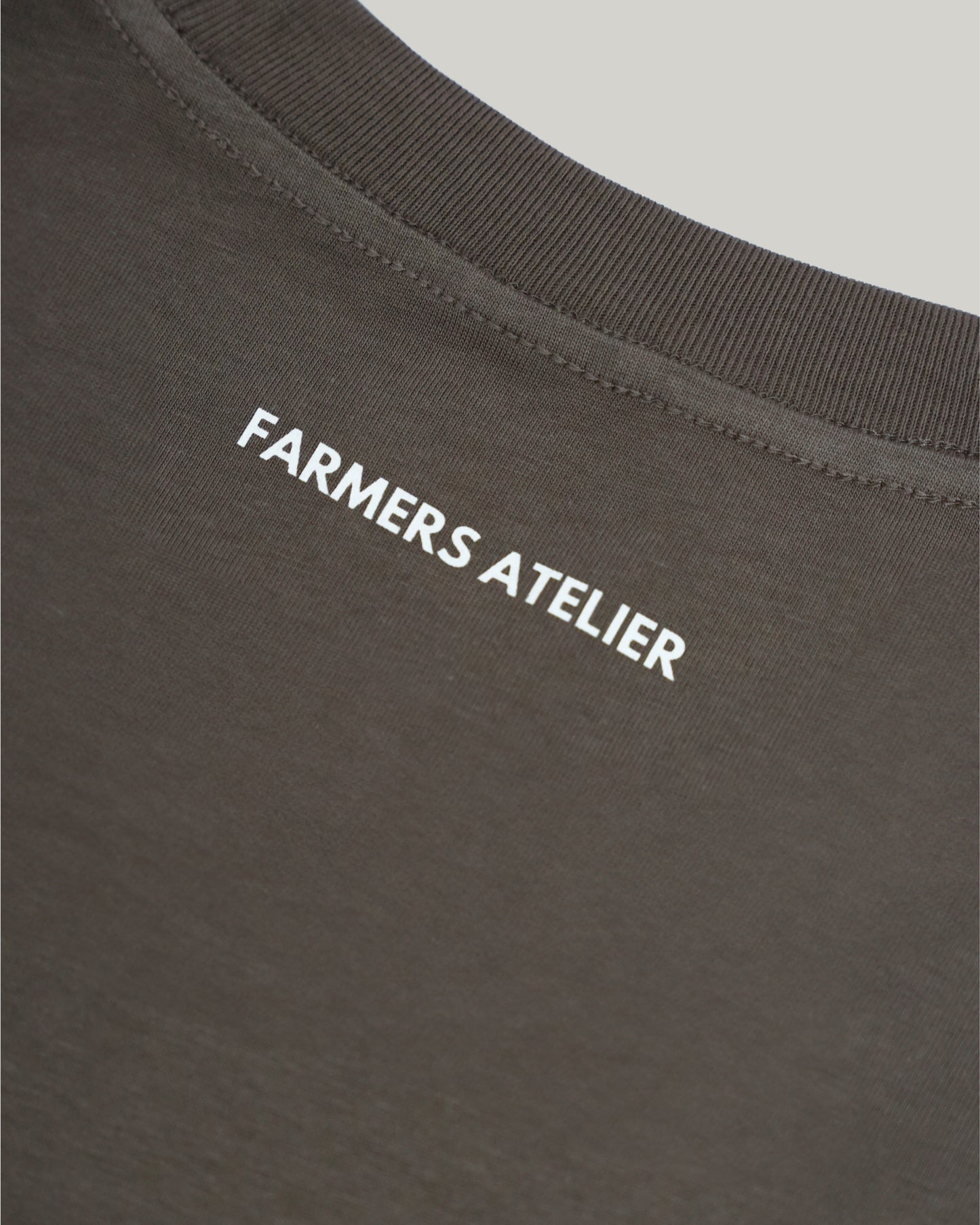 Atelier basic tee | Mocha Brown