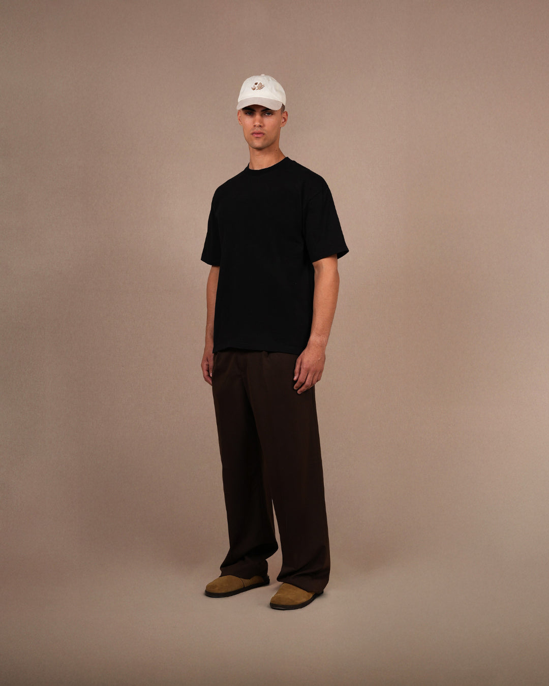 The blank tee | Jet Black
