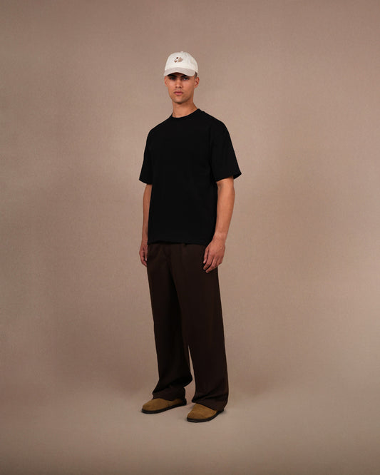 The blank tee | Jet Black