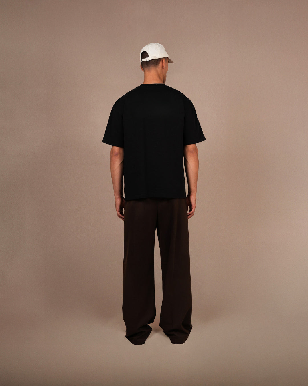 The blank tee | Jet Black