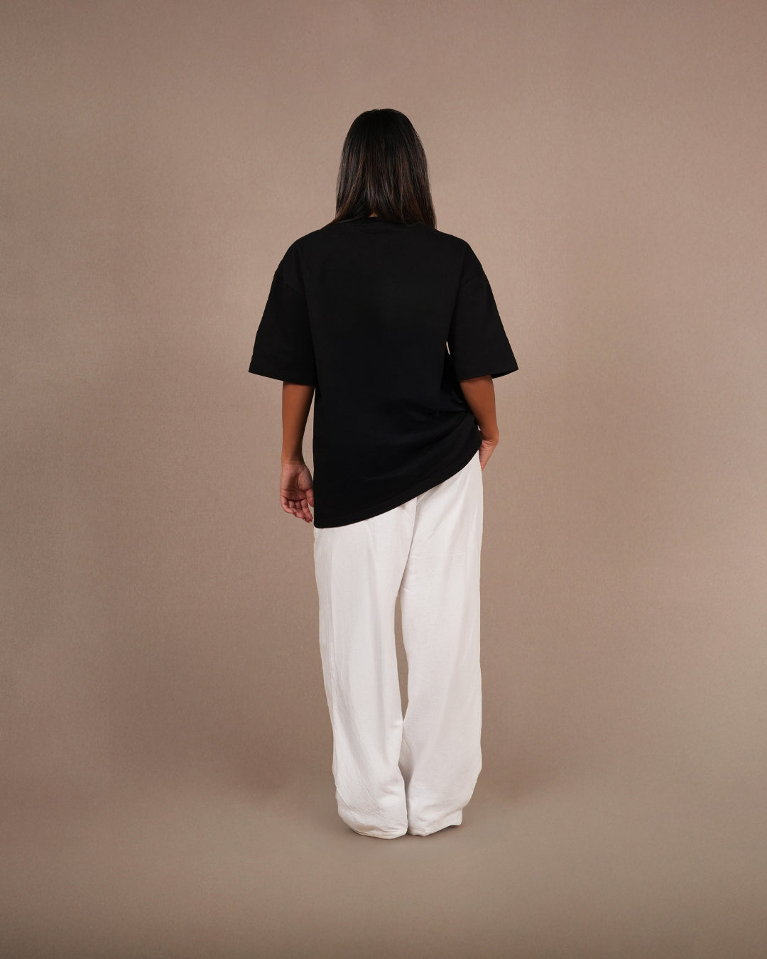 The blank tee | Jet Black
