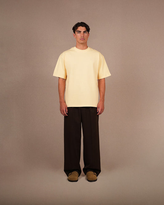 The blank tee | Butter Yellow