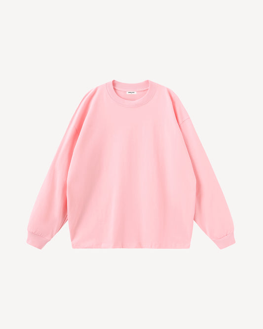 The blank long sleeve | Pink