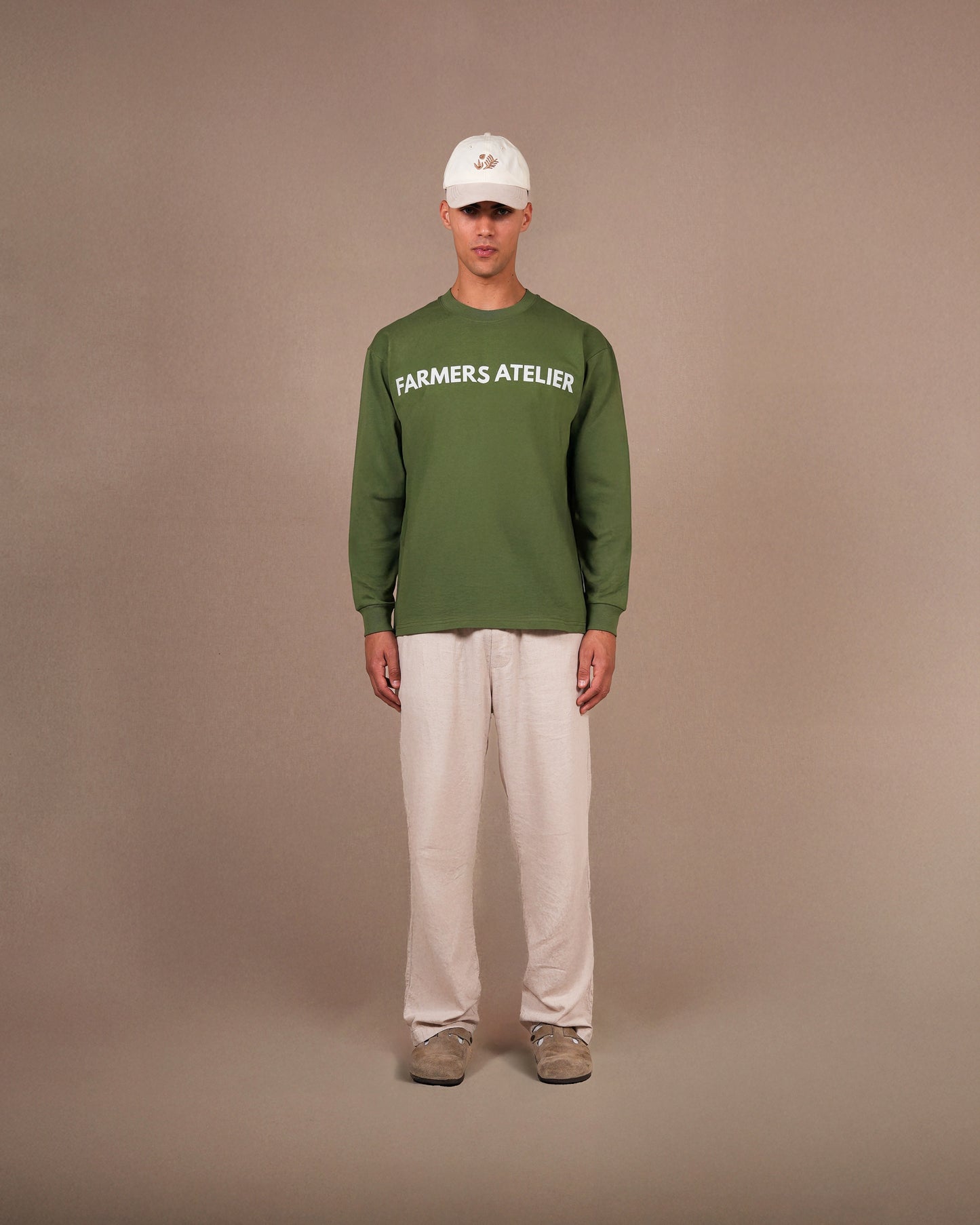 Farm front long sleeve | Green