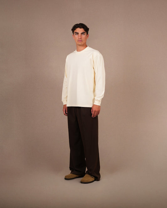 The blank long sleeve | Yellow