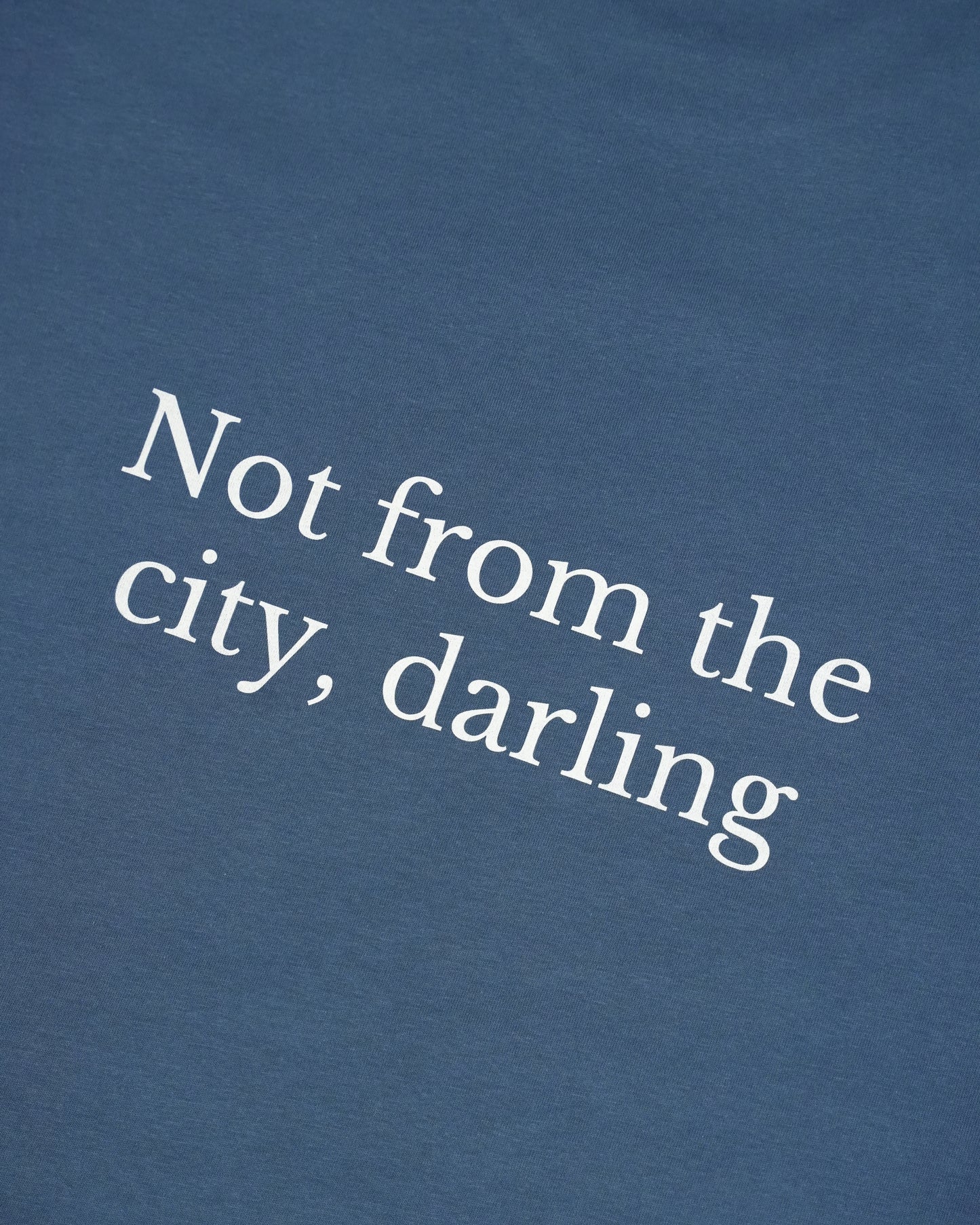 Not From The City Tee | Blue