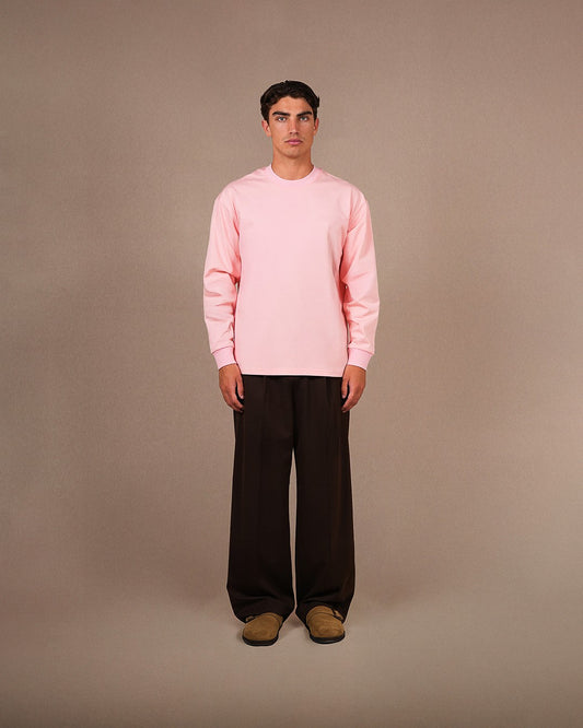 The blank long sleeve | Pink