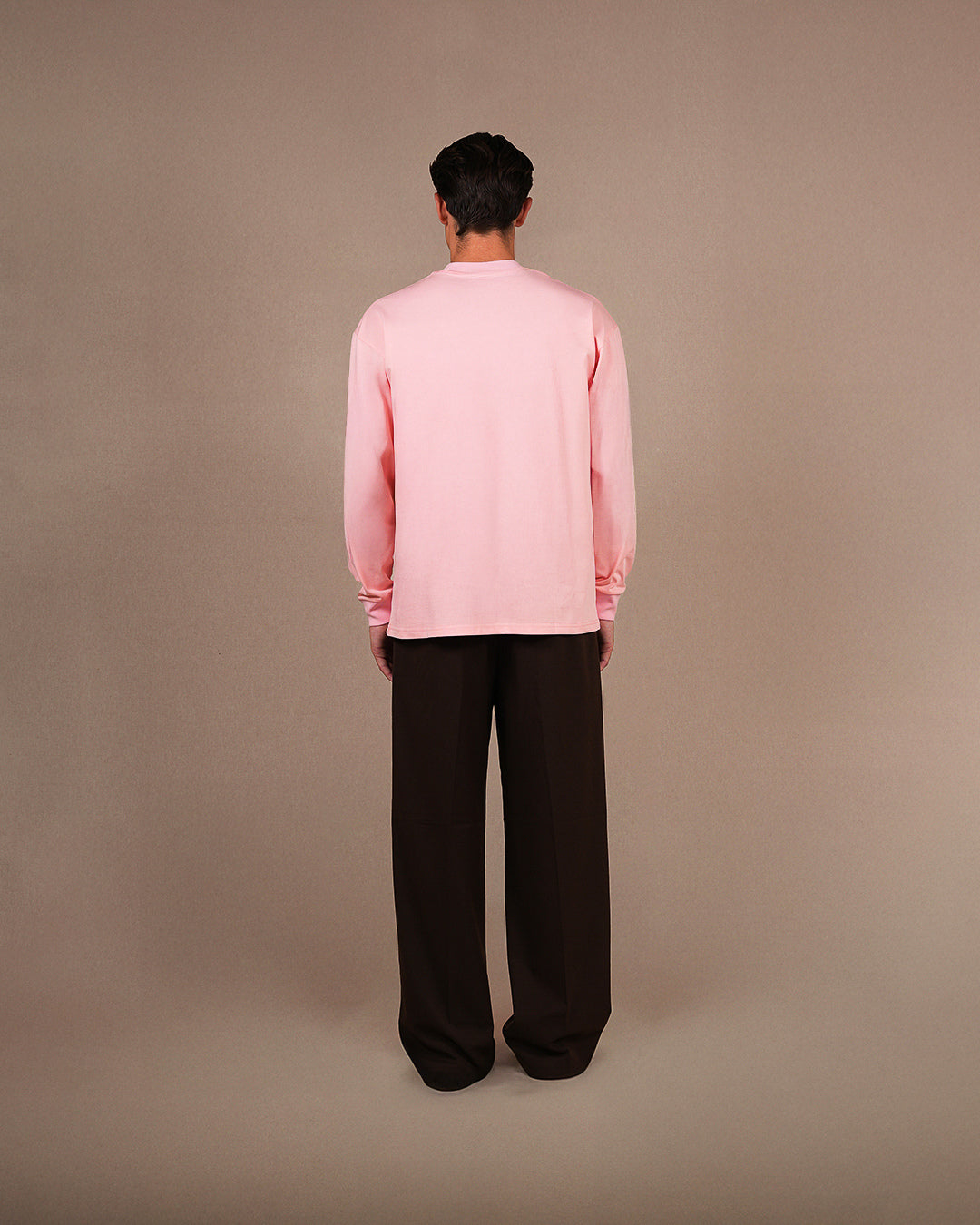 The blank long sleeve | Pink