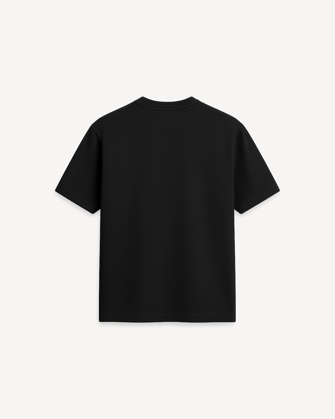 The blank tee | Jet Black