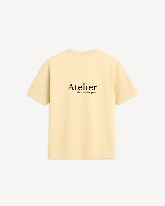 Creative tee | Butter Yellow