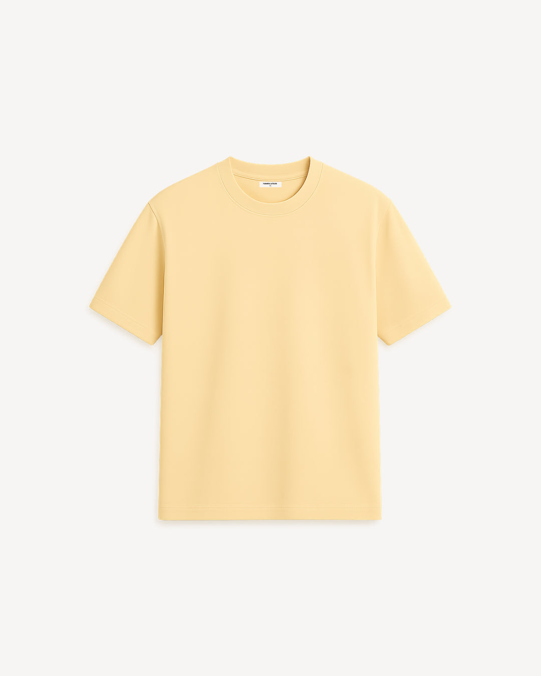 The blank tee | Butter Yellow