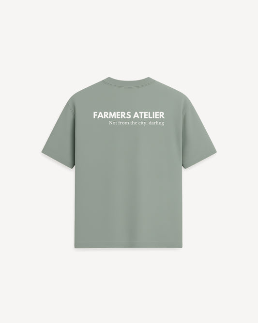 City tee | Sage Green