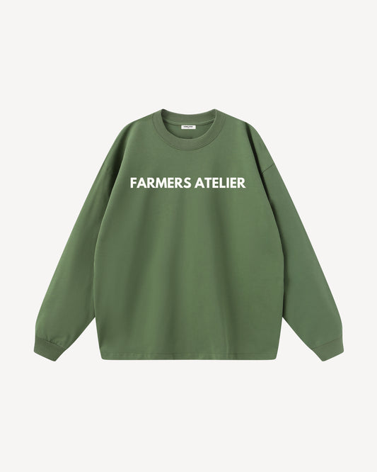 Farm front long sleeve | Green