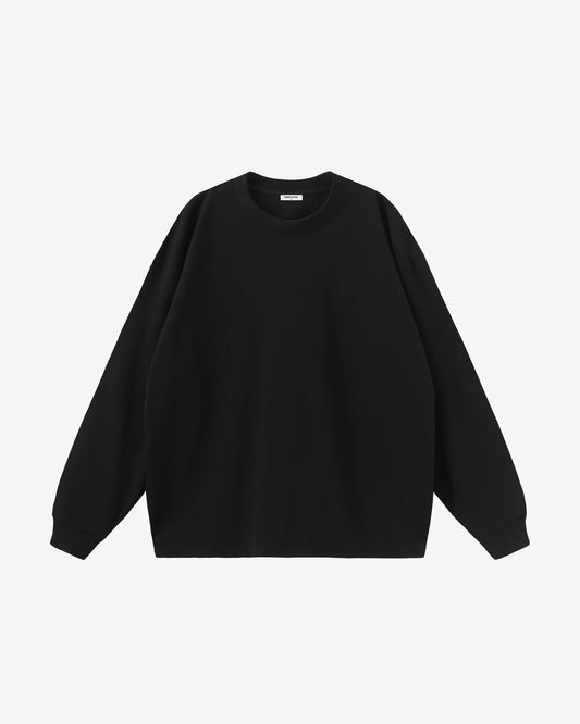 The blank long sleeve | Black