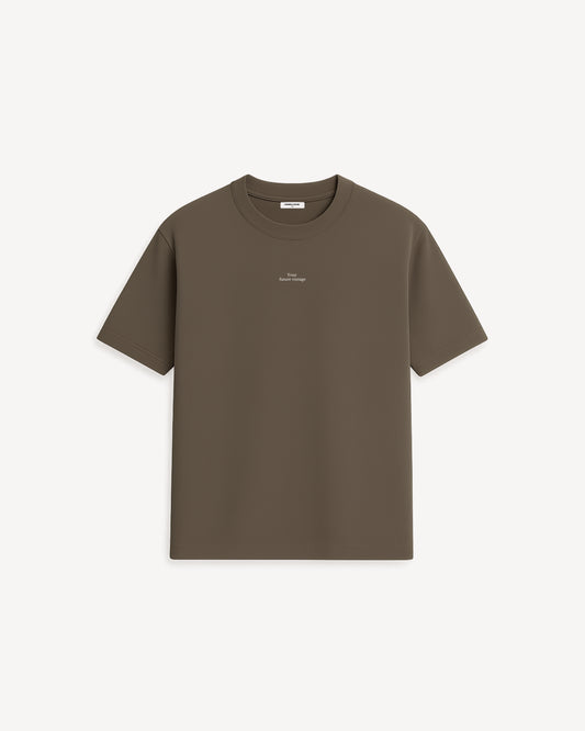 Your Future Vintage Tee | Mocha Brown