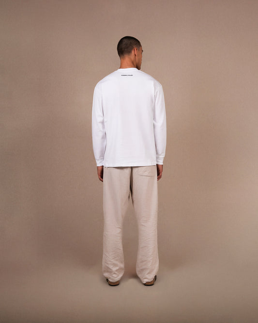 Atelier basic long sleeve | White