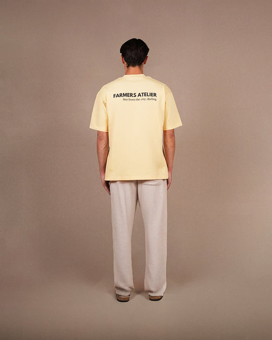 City tee | Butter Yellow