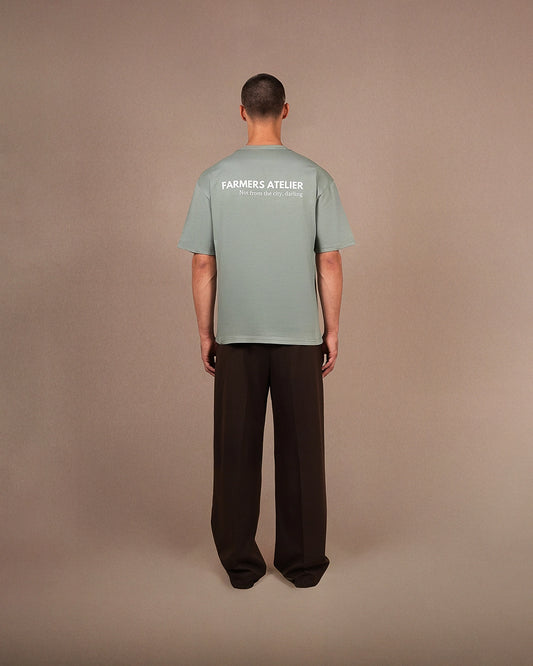 City tee | Sage Green